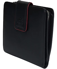 Mancini Women's Sonoma Rfid Secure Clutch Wallet