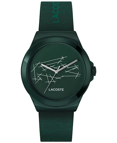 Lacoste Men's Neocroc Green Silicone Strap Watch 42mm