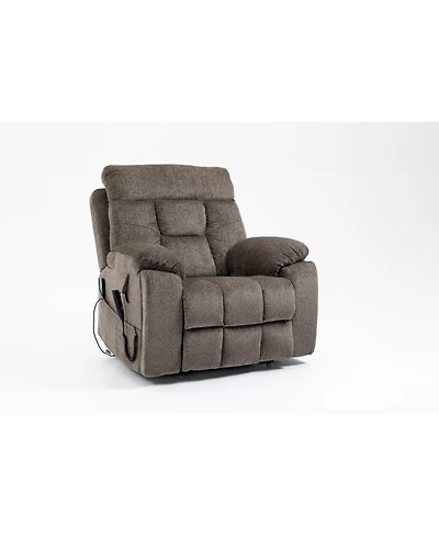 Streamdale Electric Lift Sofa with Massage, Tilt, and Cup Holders