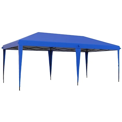 Streamdale Furniture Heavy Duty Pop-Up Canopy Tent (10' x 19.2')