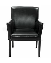 Sugift Modern Pu Leather Executive Arm Chair Sofa
