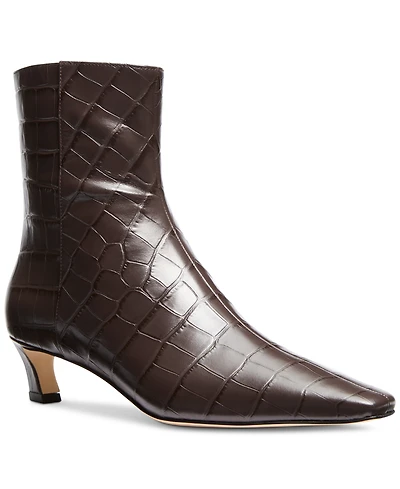Michael Michael Kors Women's Cosmo Croc-Embossed Kitten Heel Booties