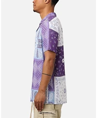 Carre Men's Bandana Ultra Button Up Shirt