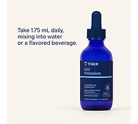 Trace Minerals Liquid Ionic Potassium Dietary Supplement | 99 mg Potassium Powered by Concentrace Electrolytes | Supports Hydration, Energy, & Normal