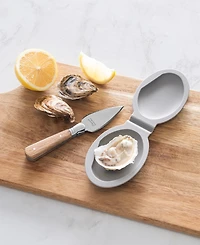 French Home Laguiole 2 Piece Oyster Knife and Silicone Holder