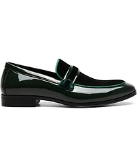 Stacy Adams Men's Spratley Moc Toe Saddle Slip On Loafer