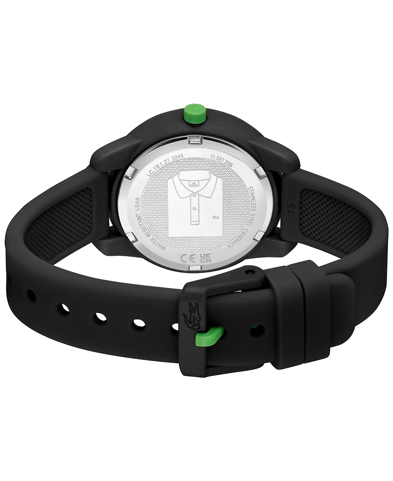 Lacoste Kids Mini Tennis Silicone Strap Watch 34.5mm