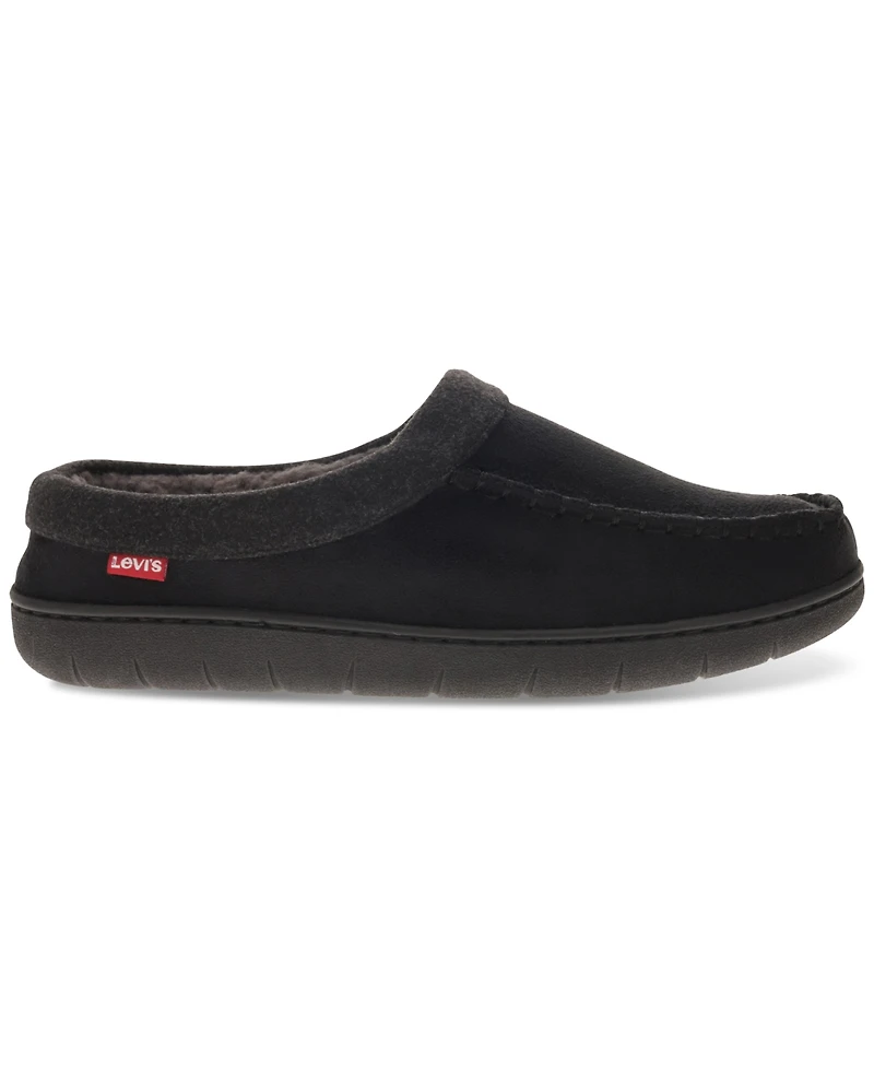 Levi's Men's Victor Faux-Sherpa Slippers