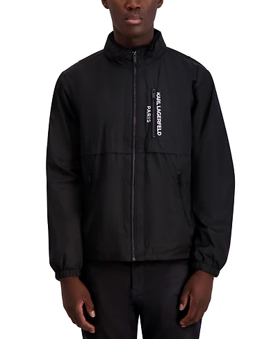 Karl Lagerfeld Paris Men's Windbreaker Jacket