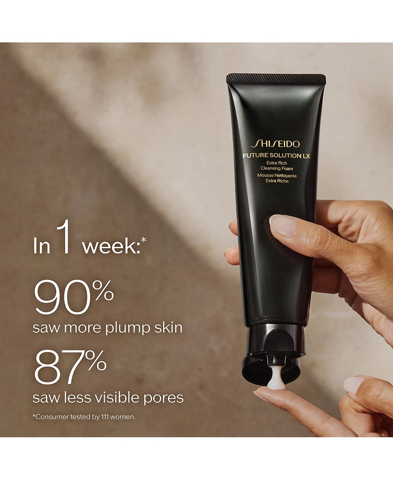 Shiseido Future Solution Lx Extra Rich Cleansing Foam, 4.7 oz.