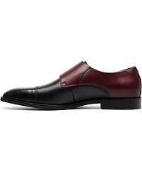 Stacy Adams Men's Raythorne Cap Toe Double Monk Strap Shoes