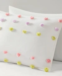 Mi Zone Kids Cora Pompom Clip Jacquard 3-Pc. Comforter Set, Full/Queen