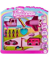 Barbie Mini BarbieLand 4-Pack Doll Vehicle Set