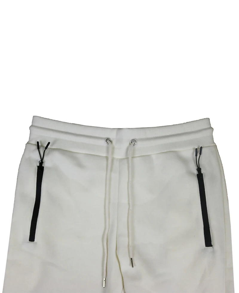 Galaxy By Harvic Men's Pro Star Slim Fit Fleece Lined Jogger Sweatpants, Pack of 3