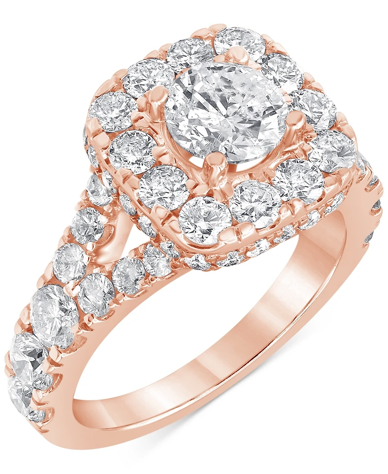 Diamond Bridal Set (4 ct. t.w.) 14k White, Yellow or Rose Gold