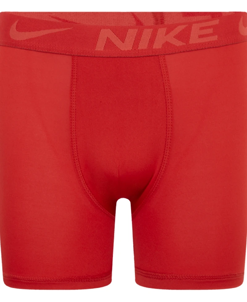 Nike Big Boys Dri-fit Polyester Color Pop Boxer Briefs Underwear, 5-Pack