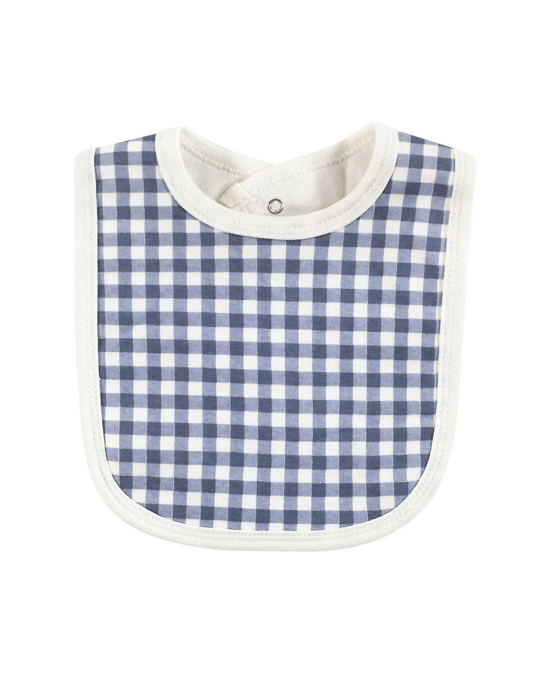 Touched by Nature Boys Soft Natural Cotton Bibs