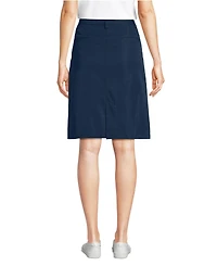 Lands' End Women's Active Performance Chino Skort Top of the Knee