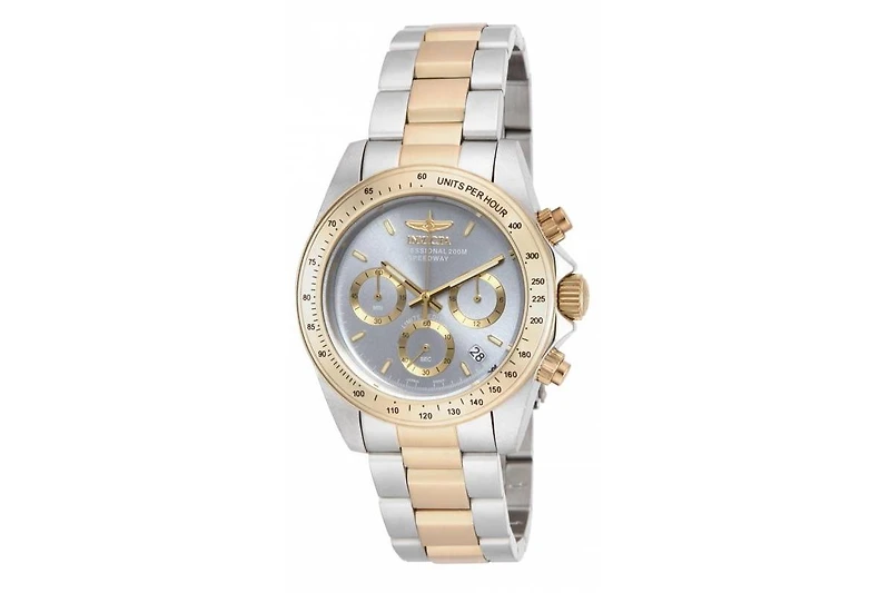 Invicta Men's ILE9212A Speedway Quartz Chronograph Charcoal