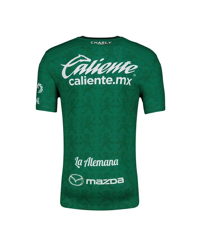 Charly Men's Green/White Club Leon 2024/25 Home Authentic Jersey