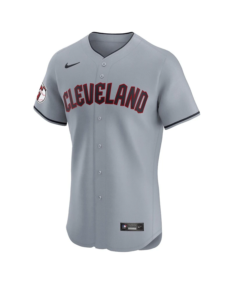 Nike Men's Cleveland Guardians Alternate Vapor Premier Elite Patch Jersey