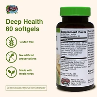 Trace Minerals Deep Health 60 count Herbs Etc.