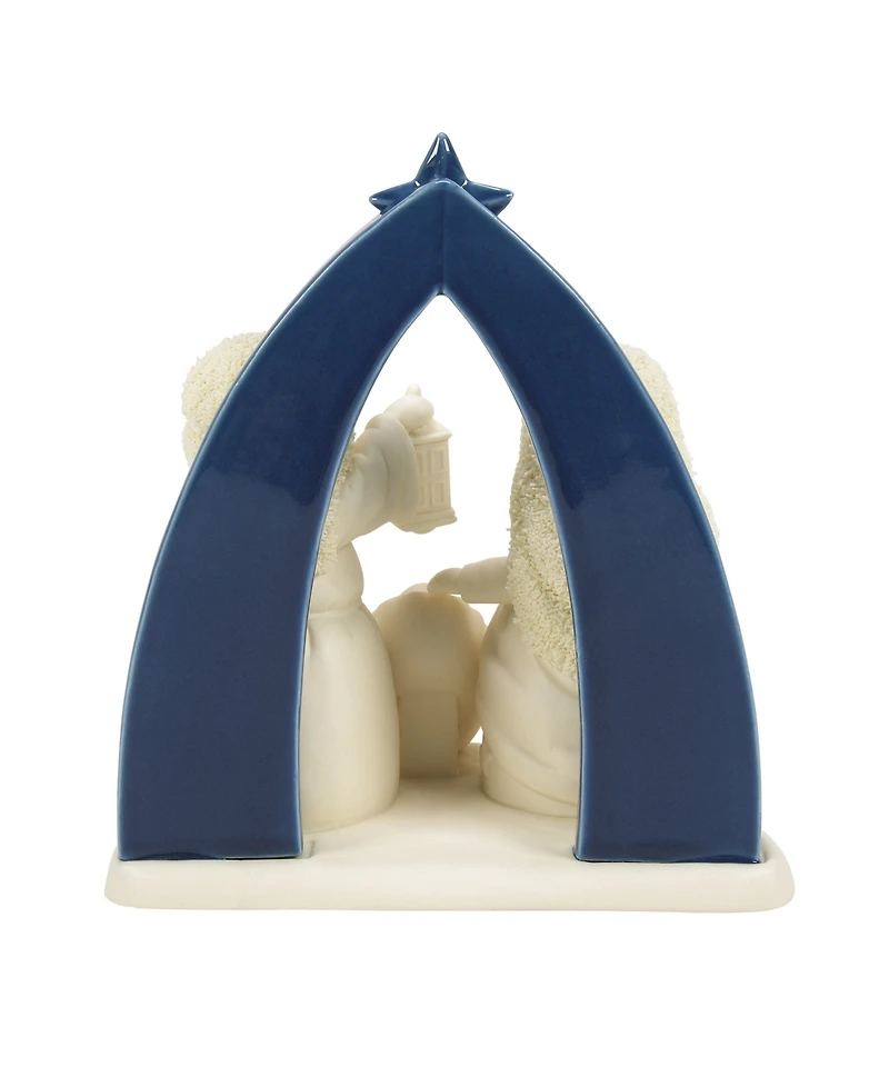 Department 56 Snowbabies Midnight Clear Nativity Figurine, 5.91 Inches