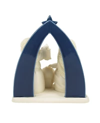 Department 56 Snowbabies Midnight Clear Nativity Figurine, 5.91 Inches
