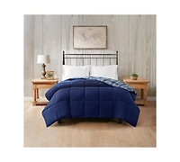 Home Design Lightweight Reversible Down Alternative Microfiber Comforter, King, Exclusively at Macy's