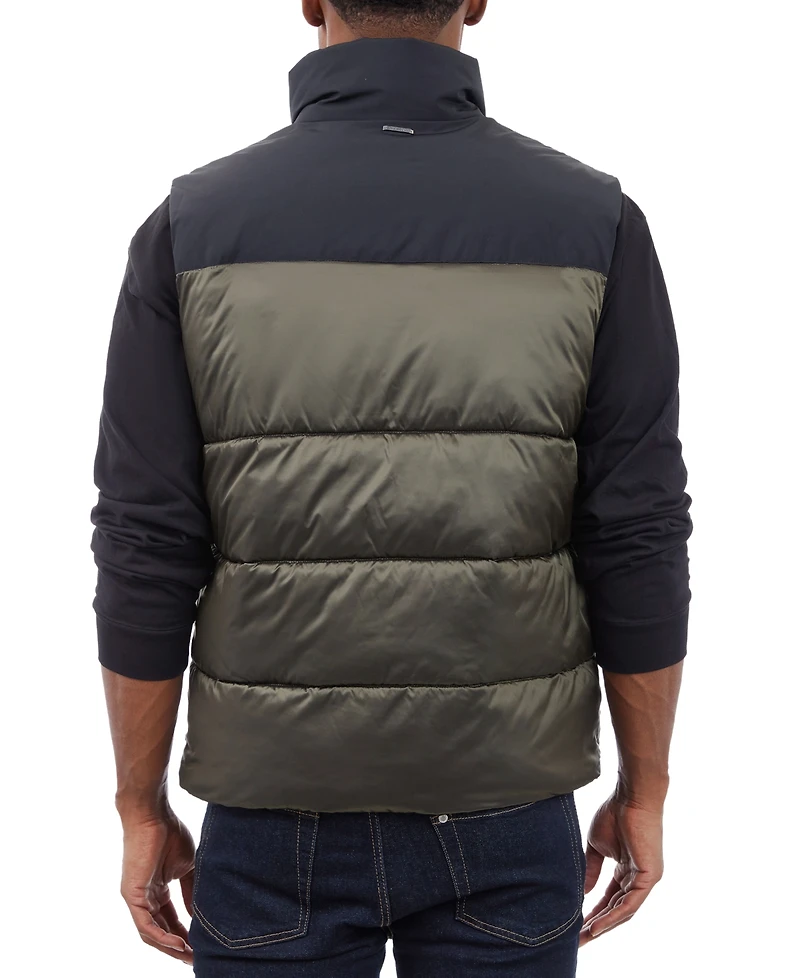 Michael Kors Men's Heavyweight Quilted Puffer Vest