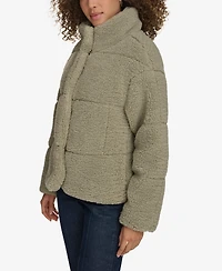 Levi's Women's Short Sherpa Teddy Jacket