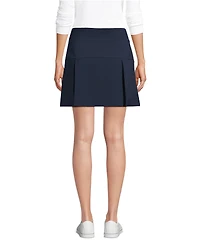 Lands' End Women's Performance Pleated Skort Above the Knee