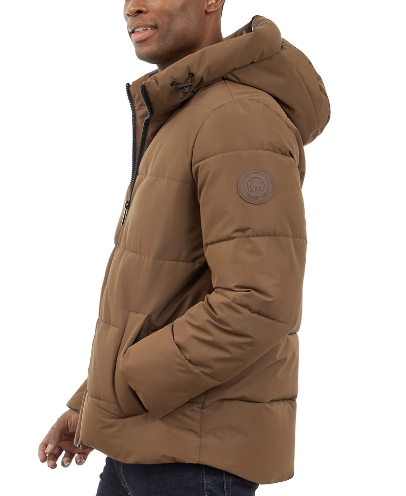 Michael Kors Men's Quilted Hooded Puffer Jacket