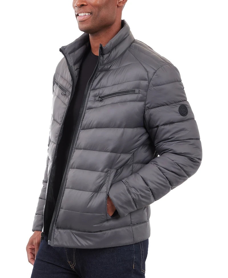 Michael Kors Men's Quilted Full-Zip Puffer Jacket