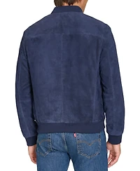 Cole Haan Men's Suede Varsity Jacket