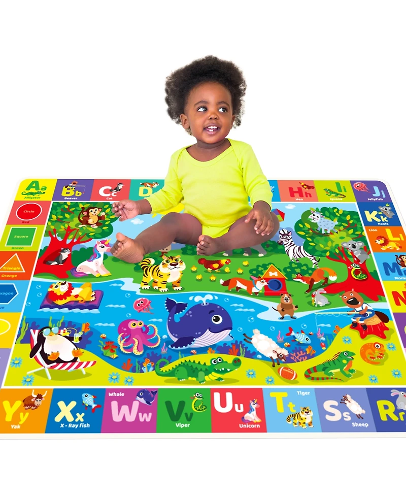 Quokka Super Soft Plush Surface Abc Playmat for Kids Toddlers & Infants