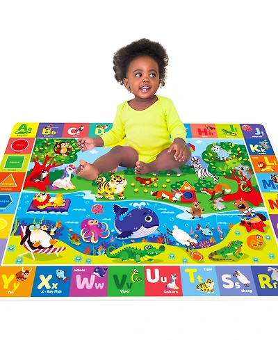 Quokka Super Soft Plush Surface Abc Playmat for Kids Toddlers & Infants