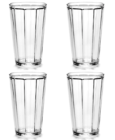 Serax Surface Long Drink Glasses, Set of 4