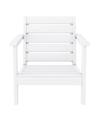 WestinTrends Outdoor Patio Hdpe Deep Seating Armchair