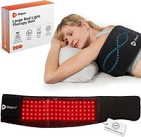 Lifepro Red Light Therapy Belt - Infrared Light for Muscle Relaxation, Inflammation & Circulation
