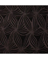 Chanasya Premium 2-Panel Classy Embossed Floral Textured Curtains - Back Tab, Ring Tab for Windows Living Room Bedroom
