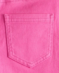 Epic Threads Little & Big Girls Twill Patch-Pocket Wide-Leg Pants, Exclusively at Macy's