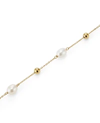 Olivia Burton by the Sea Cultivated Pearl Gold-Plated Bracelet