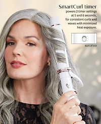 T3 CurlWrap 1" Automatic Rotating Curling Iron with Longer Barrel