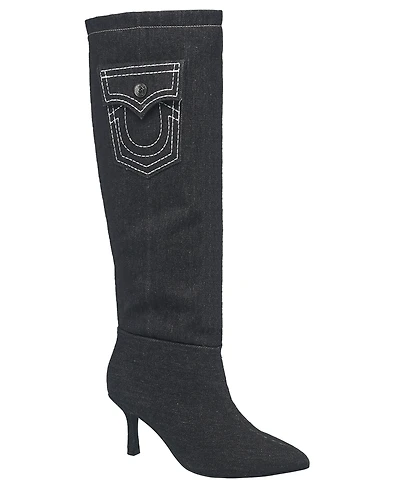 True Religion Women's Tall Denim Boot
