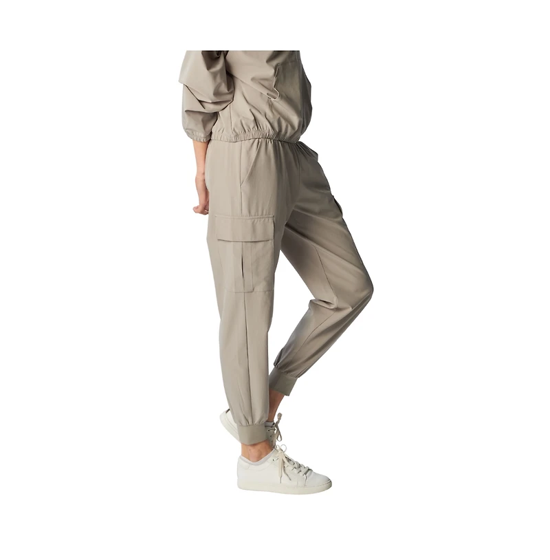 G Lifestyle Clothing Women's Woven Cargo Jogger