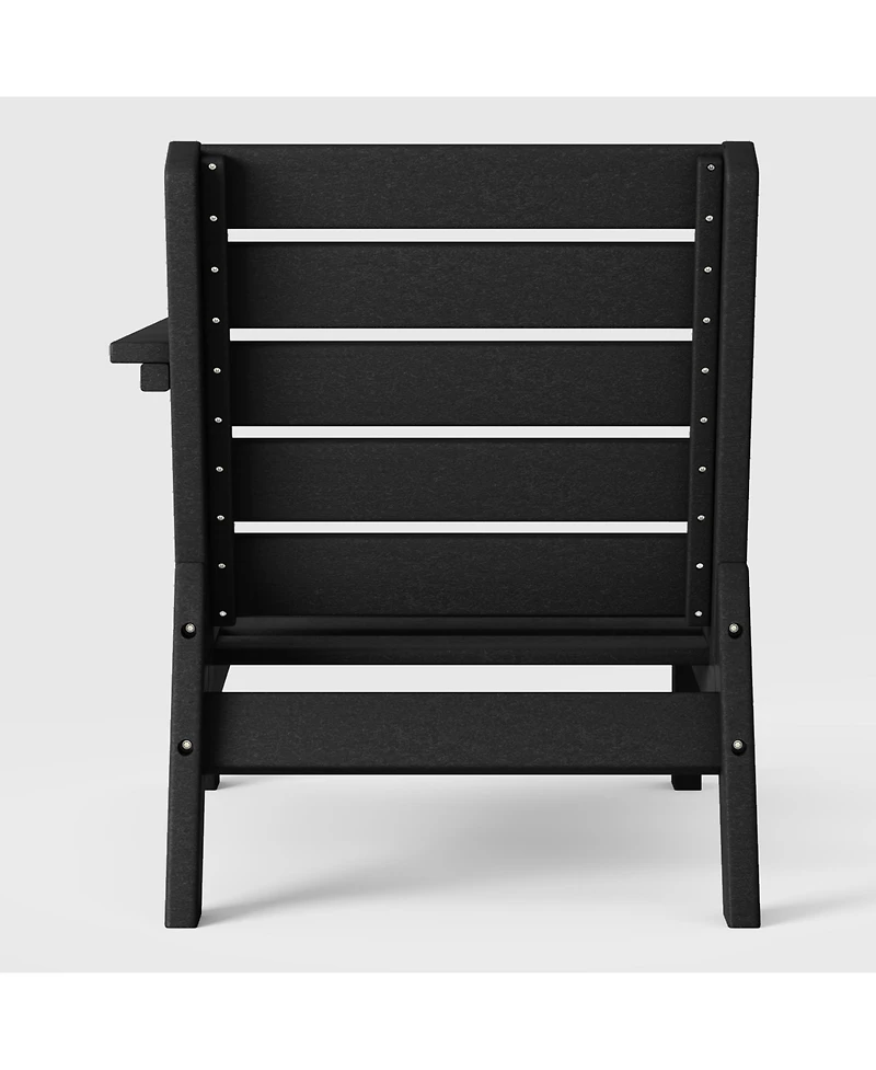 WestinTrends Outdoor Patio Hdpe Right Arm Facing Deep Seating Corner Chair