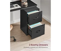 Slickblue 2-Drawer Vertical File Cabinet for Efficient Document Organization