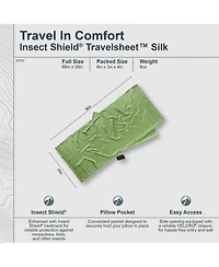 Cocoon - Premium - Insect Shield TravelSheet Silk