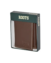 Roots Men's Leather Trifold Wallet